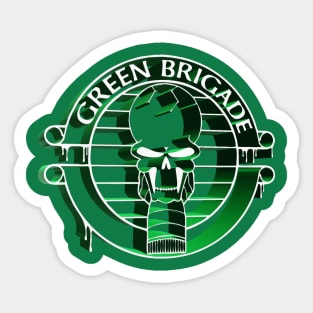 Green Brigade 3D Sticker